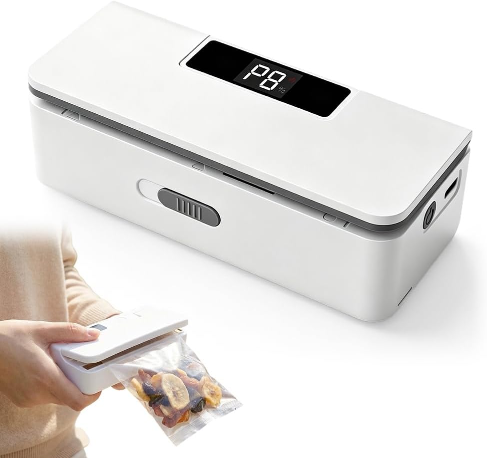 FreshLock™: 2-in-1 Mini Bag Sealer & Cutter