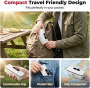 FreshLock™: 2-in-1 Mini Bag Sealer & Cutter